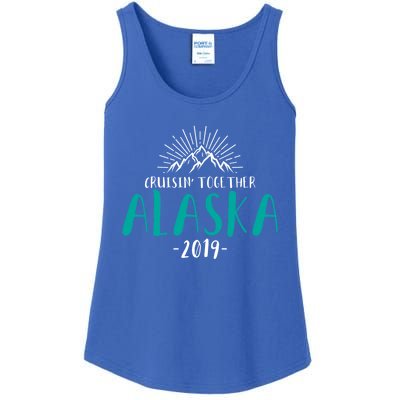 Alaska Cruise 2019 Gift Cruisin Together Ship Vacation Travel Gift Ladies Essential Tank