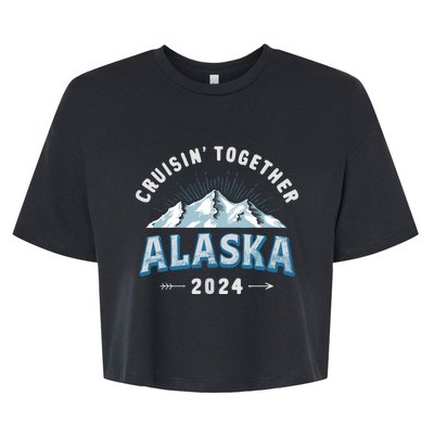 Alaska Cruises 2024 Outfits For Wo Cruisin Together Bella+Canvas Jersey Crop Tee