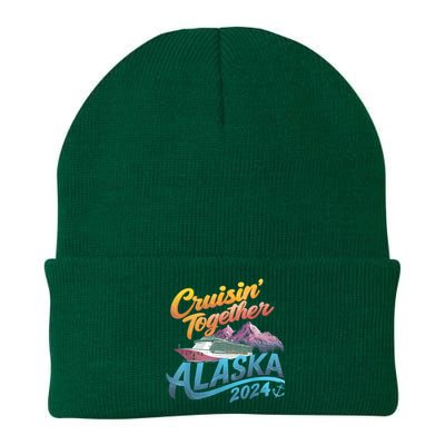 Alaska Cruise 2024 Family Cruise 2024 Cruisin Together Knit Cap Winter Beanie