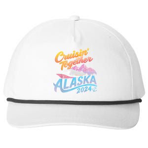 Alaska Cruise 2024 Family Cruise 2024 Cruisin Together Snapback Five-Panel Rope Hat