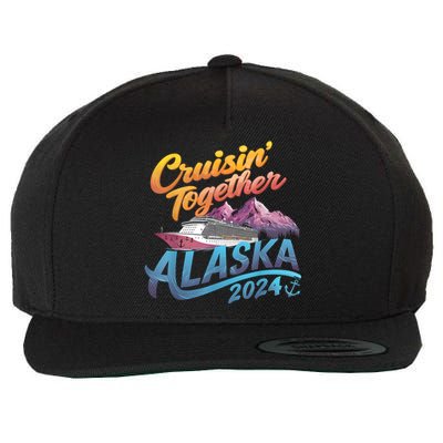 Alaska Cruise 2024 Family Cruise 2024 Cruisin Together Wool Snapback Cap