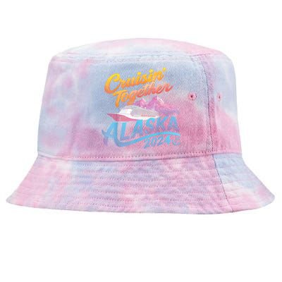 Alaska Cruise 2024 Family Cruise 2024 Cruisin Together Tie-Dyed Bucket Hat