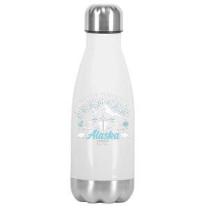 Alaska Cruise 2024 Family Friends Group Travel Matching Stainless Steel Insulated Water Bottle