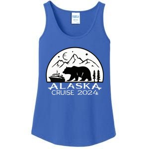 Alaska Cruise 2024 Matching Squad Summer Spring Vacation Gift Ladies Essential Tank