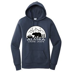 Alaska Cruise 2024 Matching Squad Summer Spring Vacation Gift Women's Pullover Hoodie