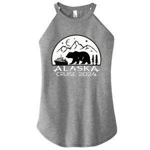 Alaska Cruise 2024 Matching Squad Summer Spring Vacation Gift Women's Perfect Tri Rocker Tank