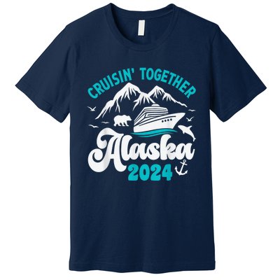 Alaska Cruise 2024 Matching Family  Wo Kid Girl Boy Premium T-Shirt