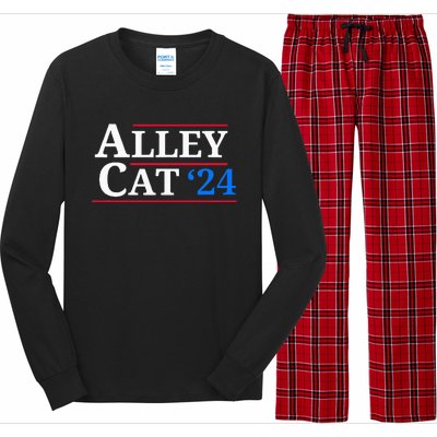 Alley Cat 2024 You Have The Morals Of An Alley Cat Long Sleeve Pajama Set