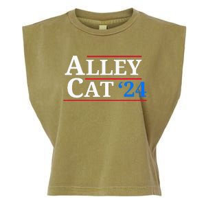 Alley Cat 2024 You Have The Morals Of An Alley Cat Garment-Dyed Women's Muscle Tee