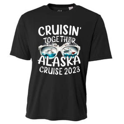 Alaska Cruise 23 Family Matching Vacation Alaska Trip Cooling Performance Crew T-Shirt