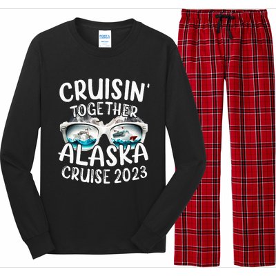 Alaska Cruise 23 Family Matching Vacation Alaska Trip Long Sleeve Pajama Set