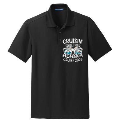 Alaska Cruise 23 Family Matching Vacation Alaska Trip Dry Zone Grid Polo