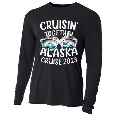 Alaska Cruise 23 Family Matching Vacation Alaska Trip Cooling Performance Long Sleeve Crew