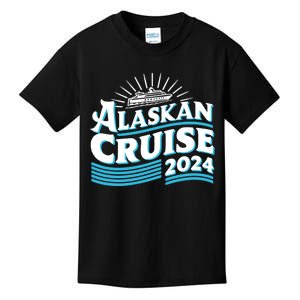 Alaska Cruise 2024 Family Funny Gift Kids T-Shirt