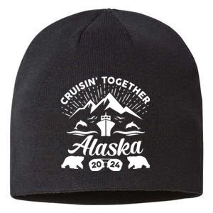 Alaska Cruise 2024 Family Summer Vacation Travel Matching Sustainable Beanie