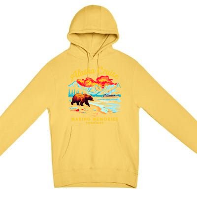 Alaska Cruise 2024 Trip Funny Premium Pullover Hoodie