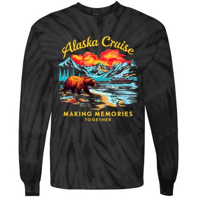 Alaska Cruise 2024 Trip Funny Tie-Dye Long Sleeve Shirt