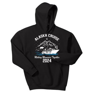 Alaska Cruise 2024 Matching Family Friends Group Alaskan Kids Hoodie