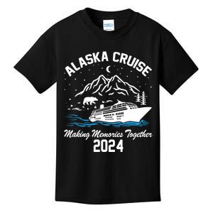 Alaska Cruise 2024 Matching Family Friends Group Alaskan Kids T-Shirt