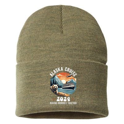 Alaska Cruise 2024 Making Memories Together Matching Family Sustainable Knit Beanie