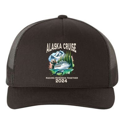 Alaska Cruise 2024 Family Friends Yupoong Adult 5-Panel Trucker Hat