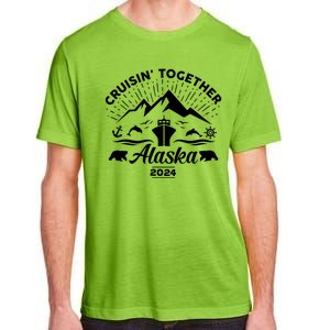 Alaska Cruise 2024 Family Friends Group Travel Matching Adult ChromaSoft Performance T-Shirt