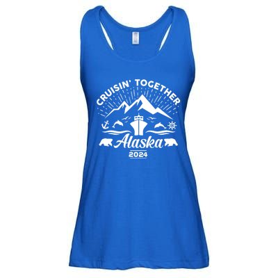 Alaska Cruise 2024 Family Friends Group Travel Matching Ladies Essential Flowy Tank