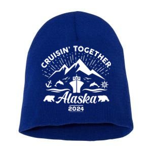 Alaska Cruise 2024 Family Friends Group Travel Matching Short Acrylic Beanie