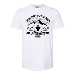 Alaska Cruise 2024 Family Friends Group Travel Matching Softstyle CVC T-Shirt