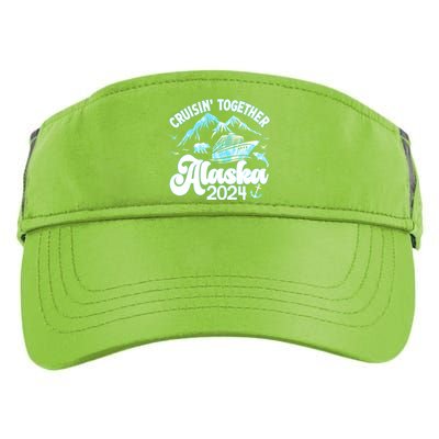 Alaska Cruise 2024 Retro Matching Family And Friends Group Adult Drive Performance Visor