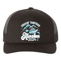 Alaska Cruise 2024 Retro Matching Family And Friends Group Yupoong Adult 5-Panel Trucker Hat