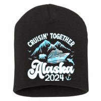 Alaska Cruise 2024 Retro Matching Family And Friends Group Short Acrylic Beanie