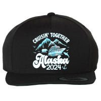 Alaska Cruise 2024 Retro Matching Family And Friends Group Wool Snapback Cap