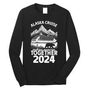 Alaska Cruise 2024 Matching Family Friends Group Alaskan Long Sleeve Shirt