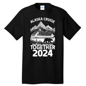 Alaska Cruise 2024 Matching Family Friends Group Alaskan Tall T-Shirt