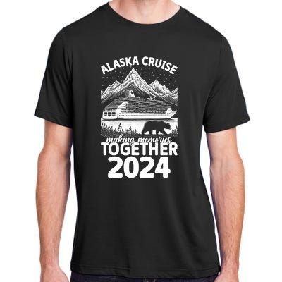 Alaska Cruise 2024 Matching Family Friends Group Alaskan Adult ChromaSoft Performance T-Shirt