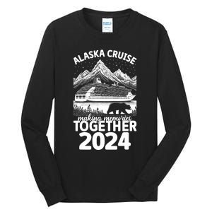 Alaska Cruise 2024 Matching Family Friends Group Alaskan Tall Long Sleeve T-Shirt