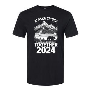 Alaska Cruise 2024 Matching Family Friends Group Alaskan Softstyle CVC T-Shirt