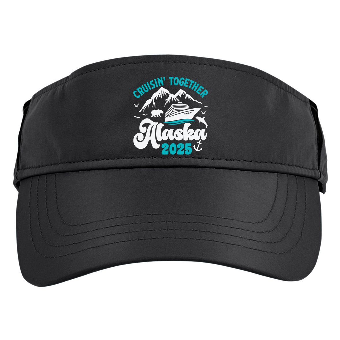 Alaska Cruise 2025 Matching Family Adult Drive Performance Visor