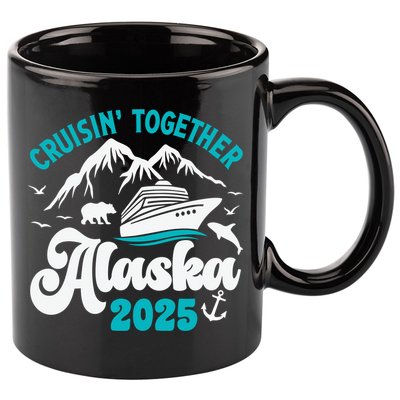 Alaska Cruise 2025 Matching Family 11oz C Handle Ceramic Mug