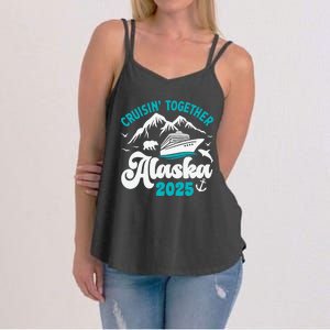 Alaska Cruise 2025 Matching Family Women's Strappy Tank