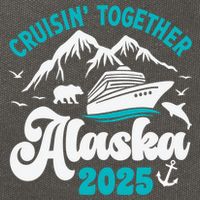 Alaska Cruise 2025 Matching Family Cotton Canvas Backpack
