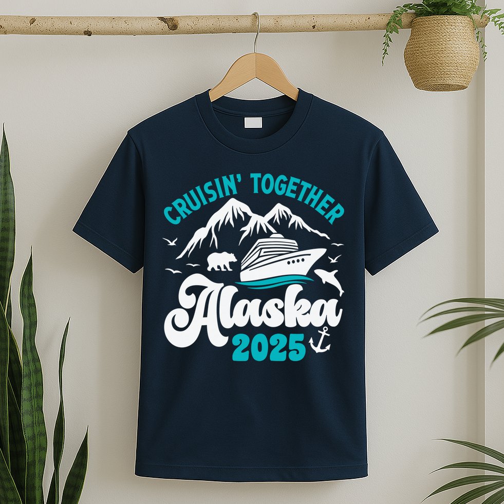 Alaska Cruise 2025 Matching Family T-Shirt