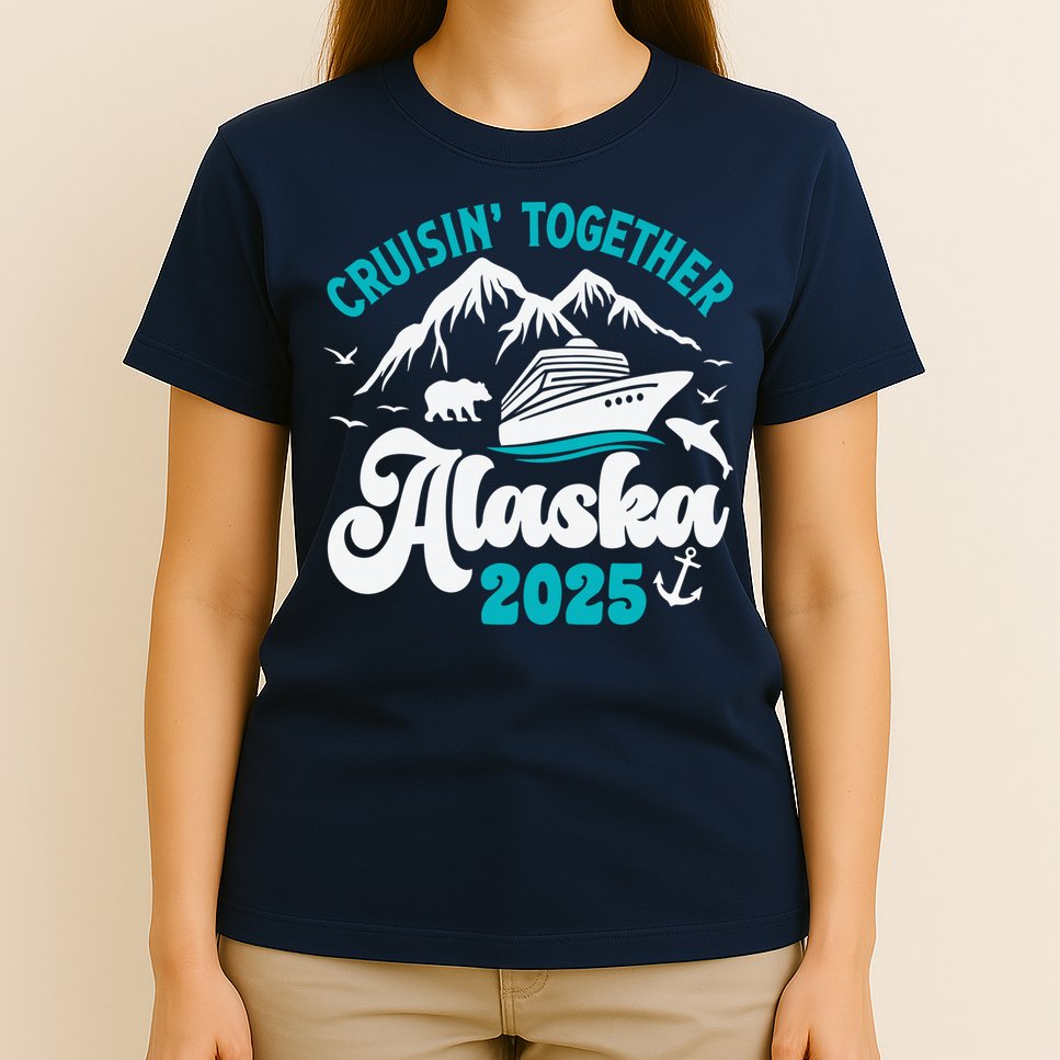 Alaska Cruise 2025 Matching Family T-Shirt