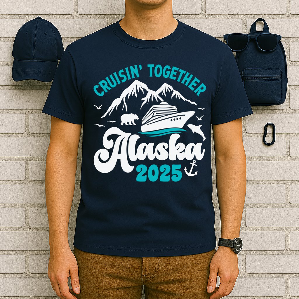 Alaska Cruise 2025 Matching Family T-Shirt