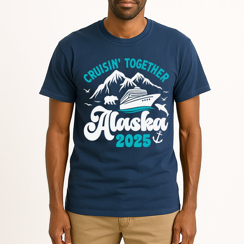 Alaska Cruise 2025 Matching Family Tall T-Shirt