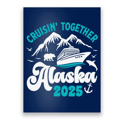 Alaska Cruise 2025 Matching Family Poster