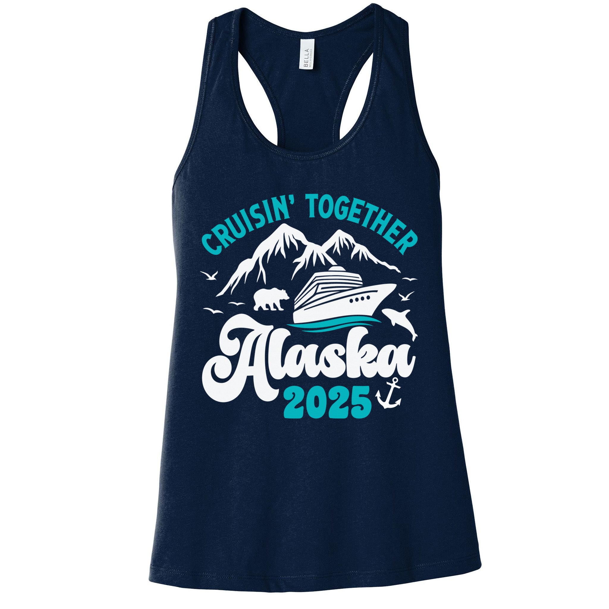 Alaska Cruise 2025 Matching Family Womens Tank Top