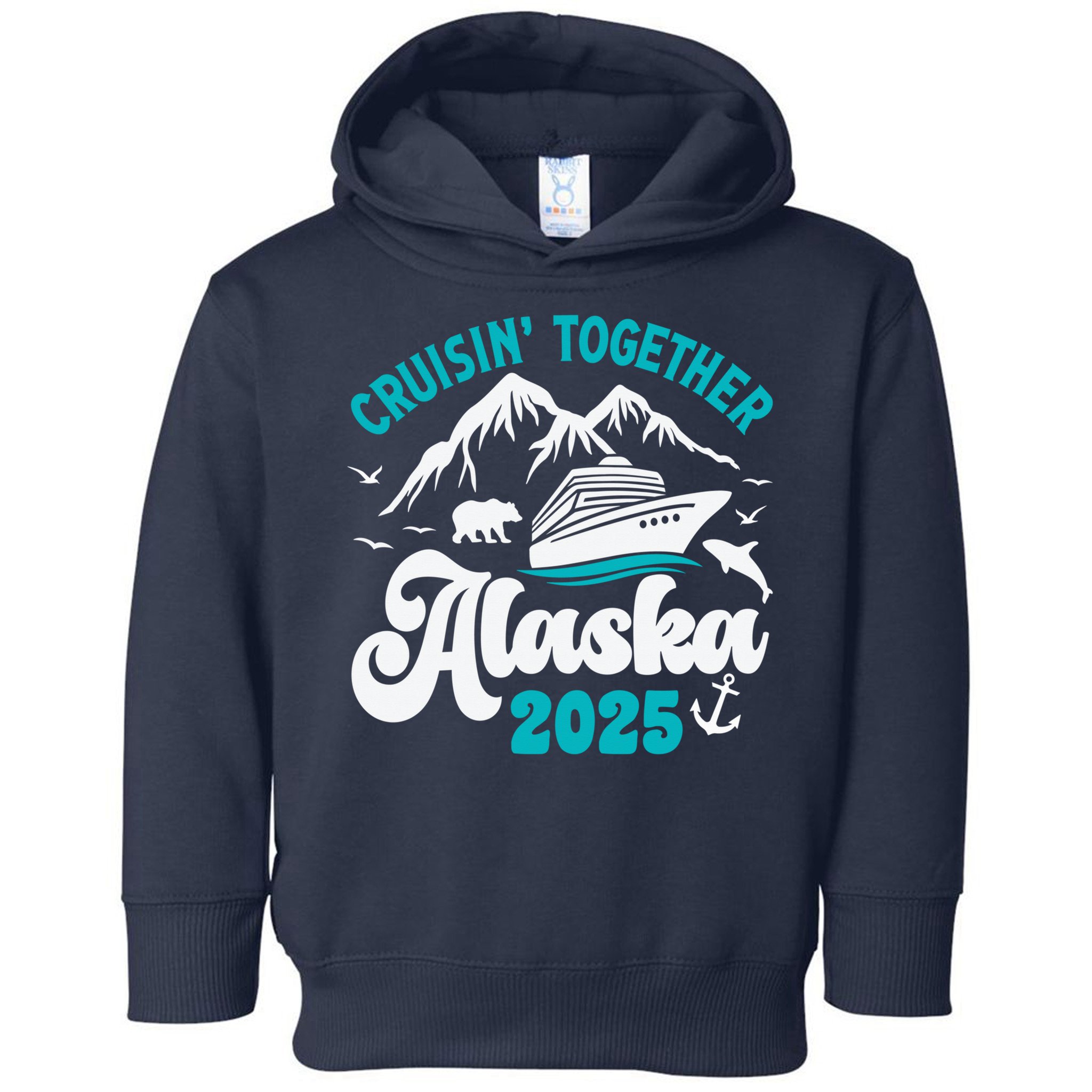 Alaska Cruise 2025 Matching Family Toddler Hoodie