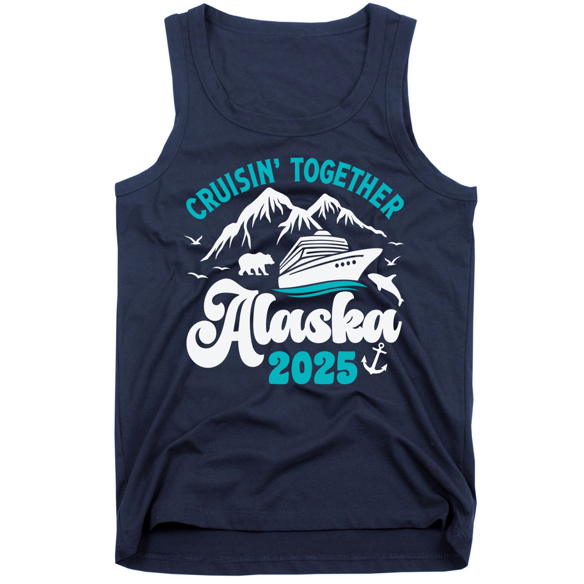 Alaska Cruise 2025 Matching Family Tank Top